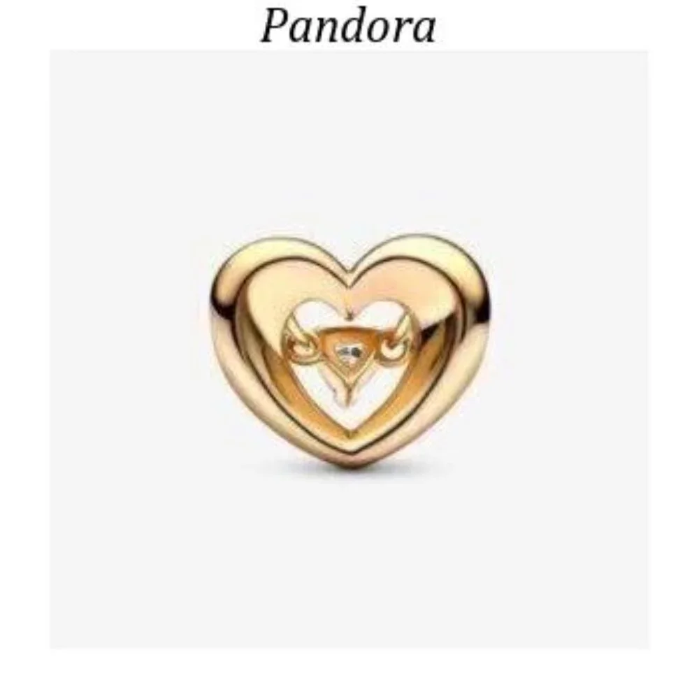Pandora Shine Radiant Heart & Floating Stone Charm